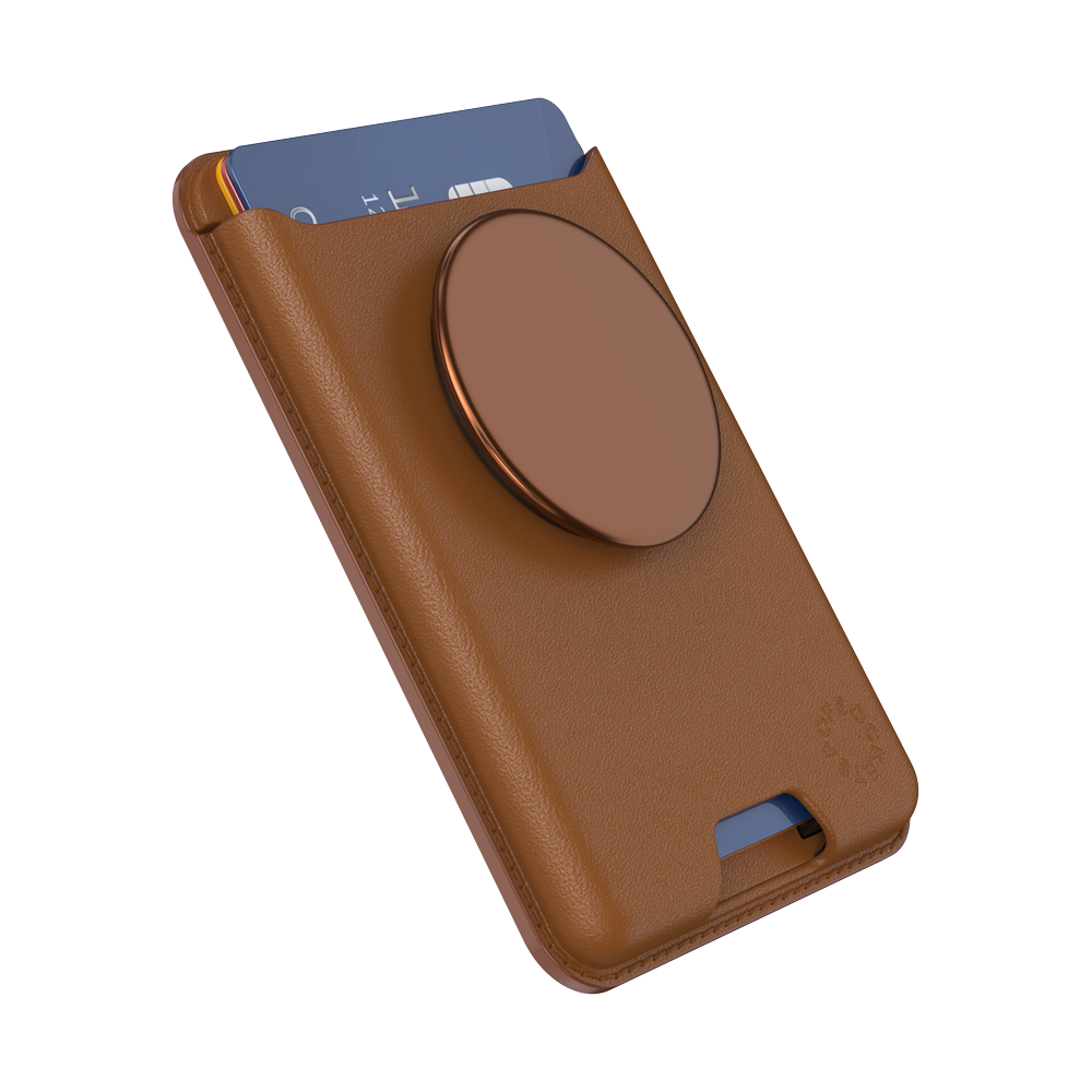 PopWallet+ MagSafe Cognac