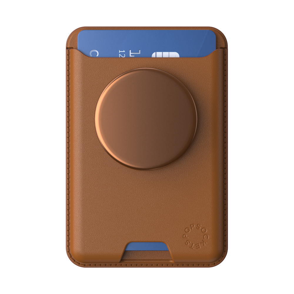 PopWallet+ MagSafe Cognac