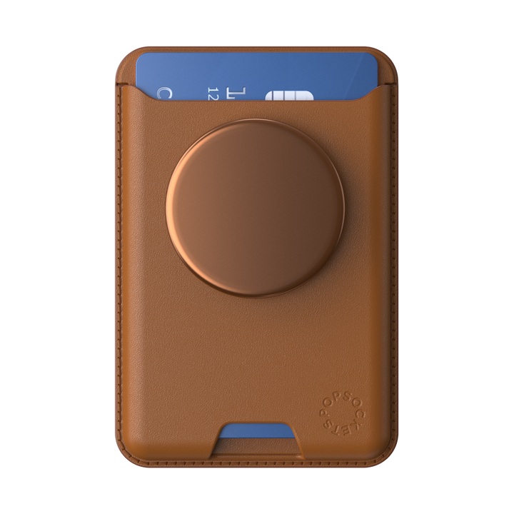 PopWallet+ MagSafe Cognac