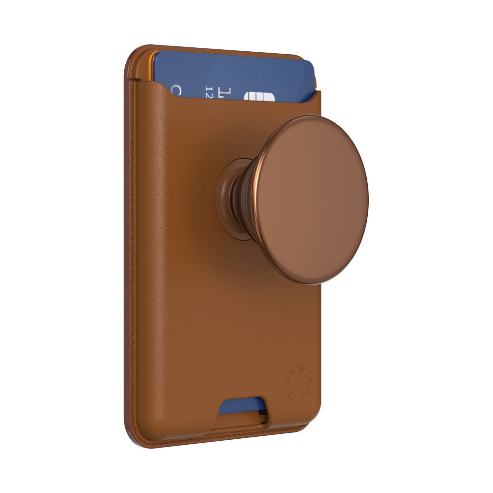 PopWallet+ MagSafe Cognac