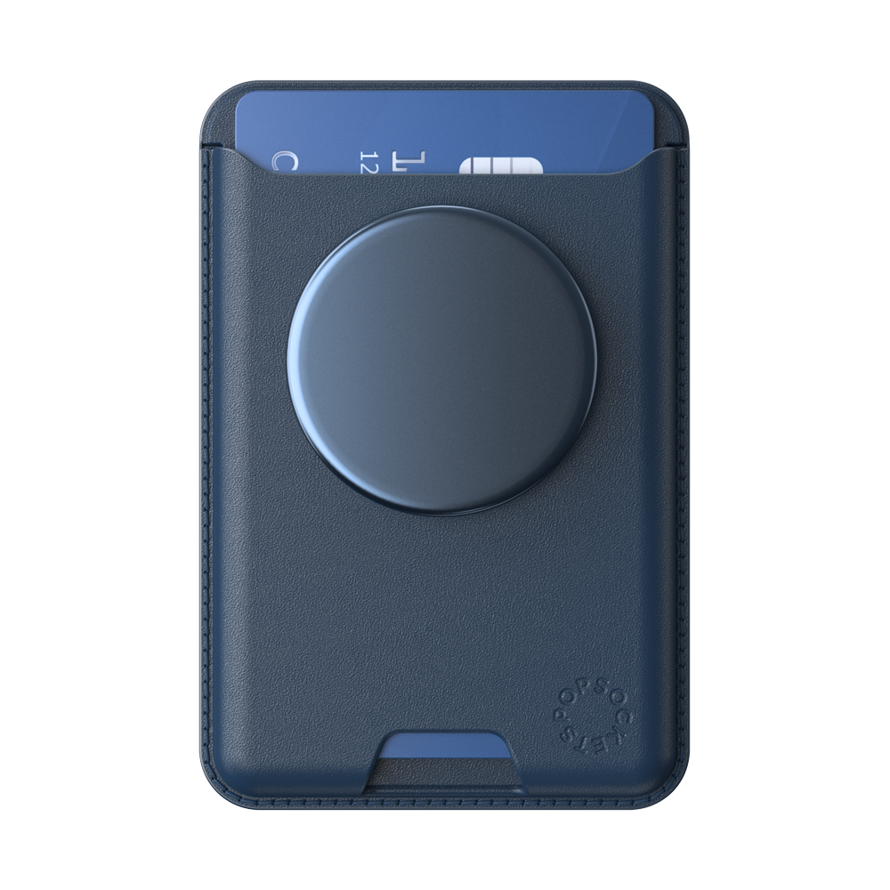PopWallet+ MagSafe Aluminio Azul Naval