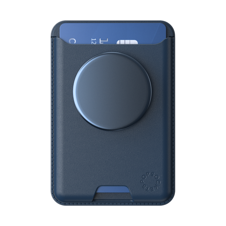 PopWallet+ MagSafe Aluminio Azul Naval