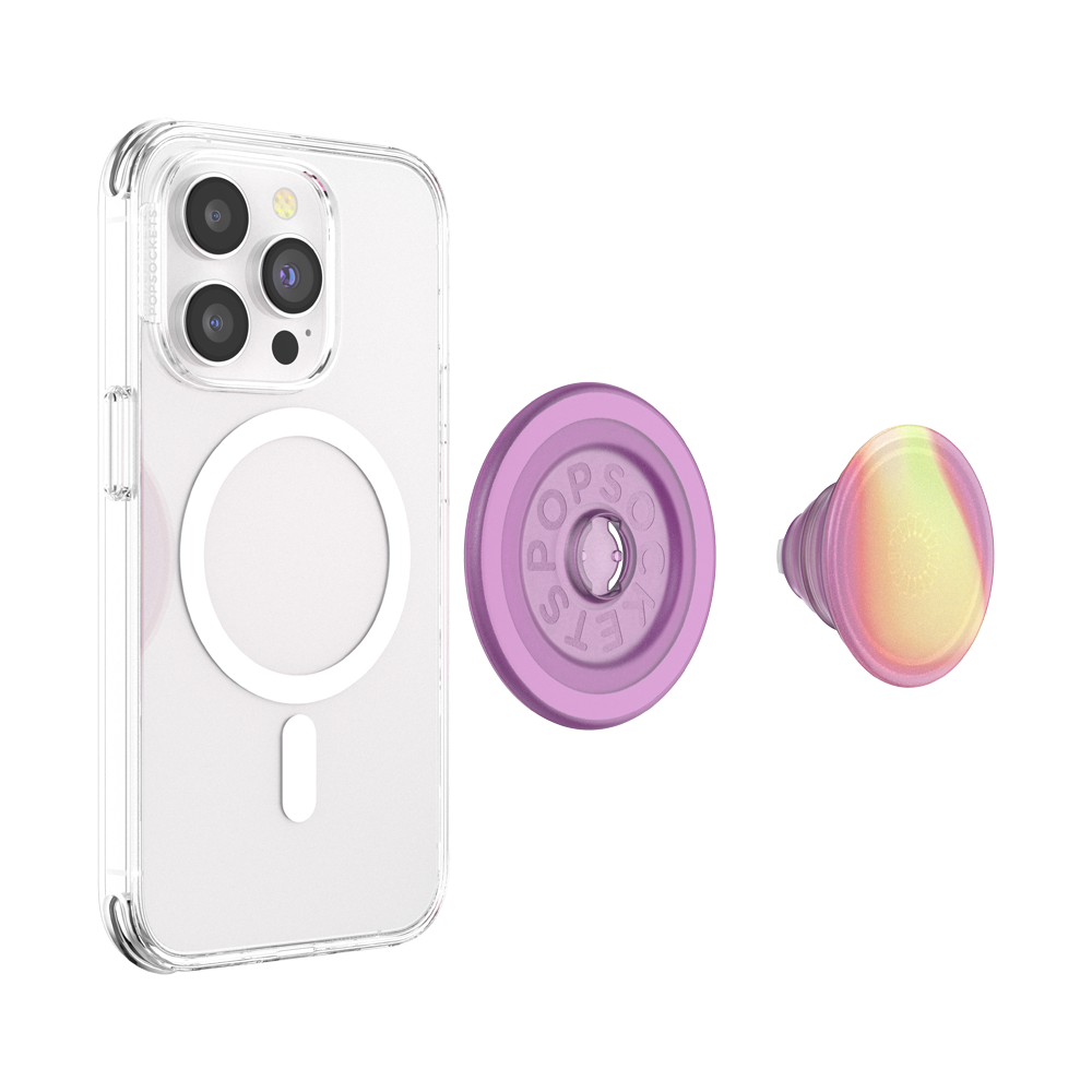 Grip MagSafe Circular - Rosa Amarillo