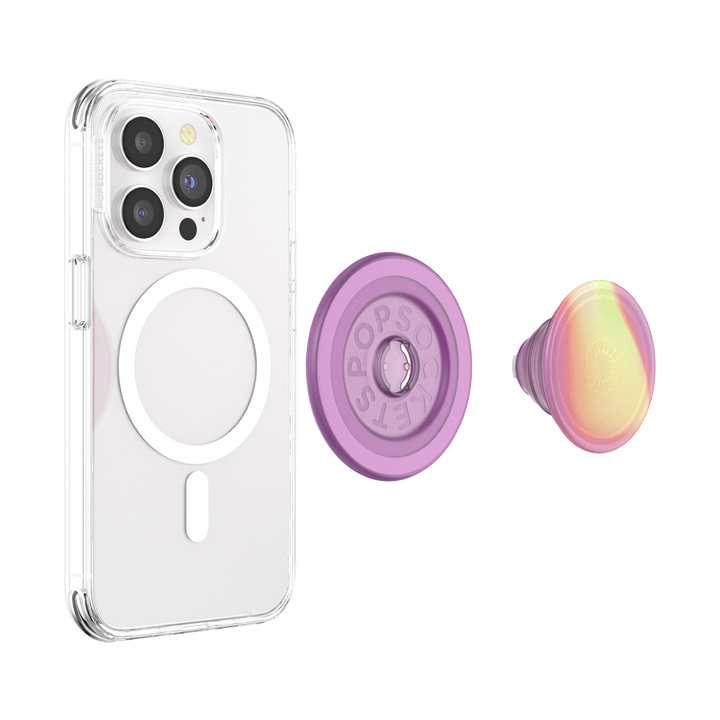 Grip MagSafe Circular - Rosa Amarillo