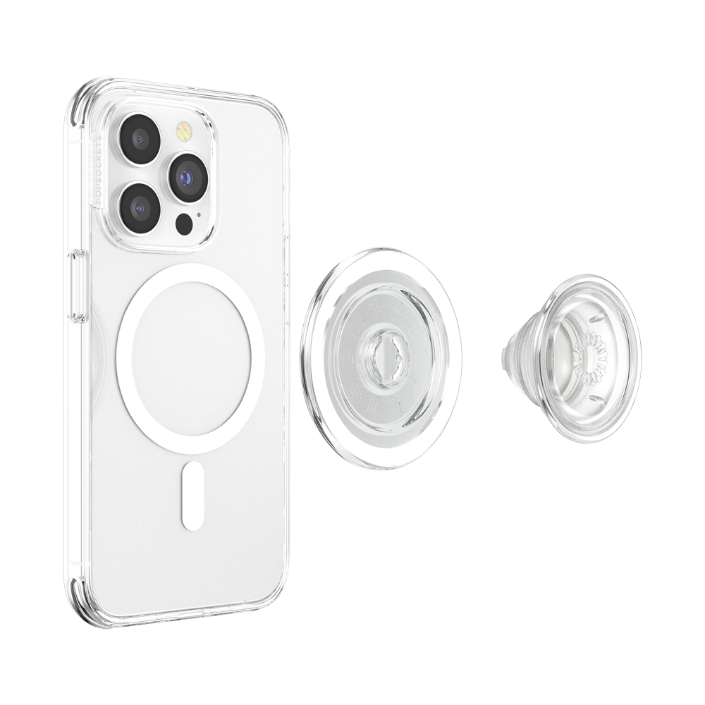 Grip MagSafe Circular - Transparente