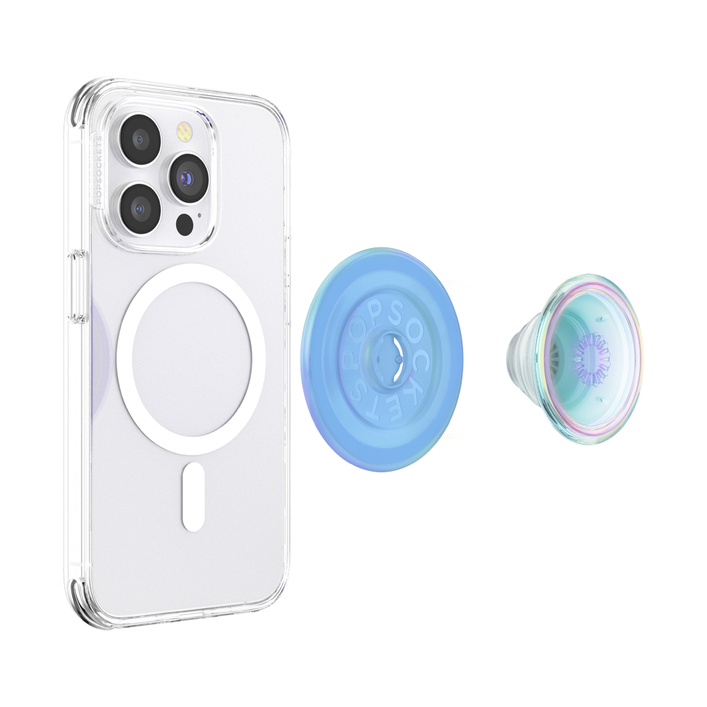 Grip MagSafe Circular - Azul Opalescente