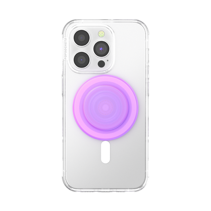 Grip MagSafe Circular - Rosa Opalescente