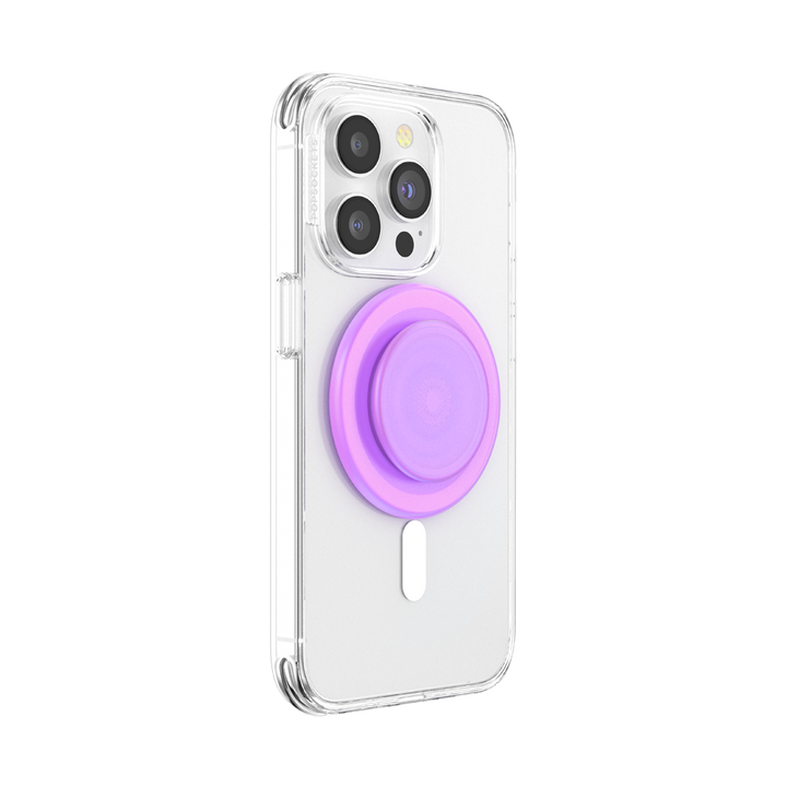 Grip MagSafe Circular - Rosa Opalescente