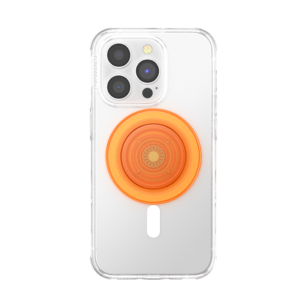 Grip MagSafe Circular - Cáscara de Naranja