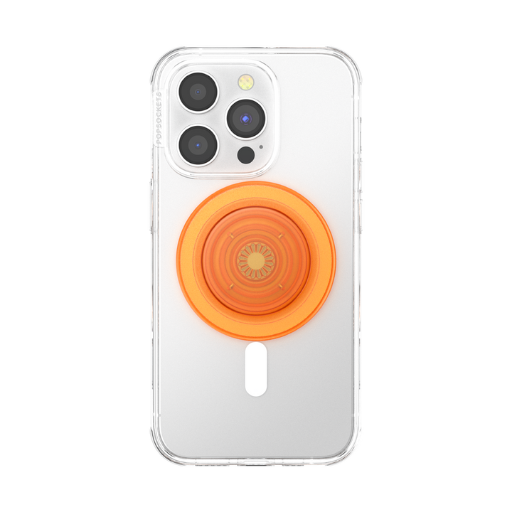 Grip MagSafe Circular - Cáscara de Naranja