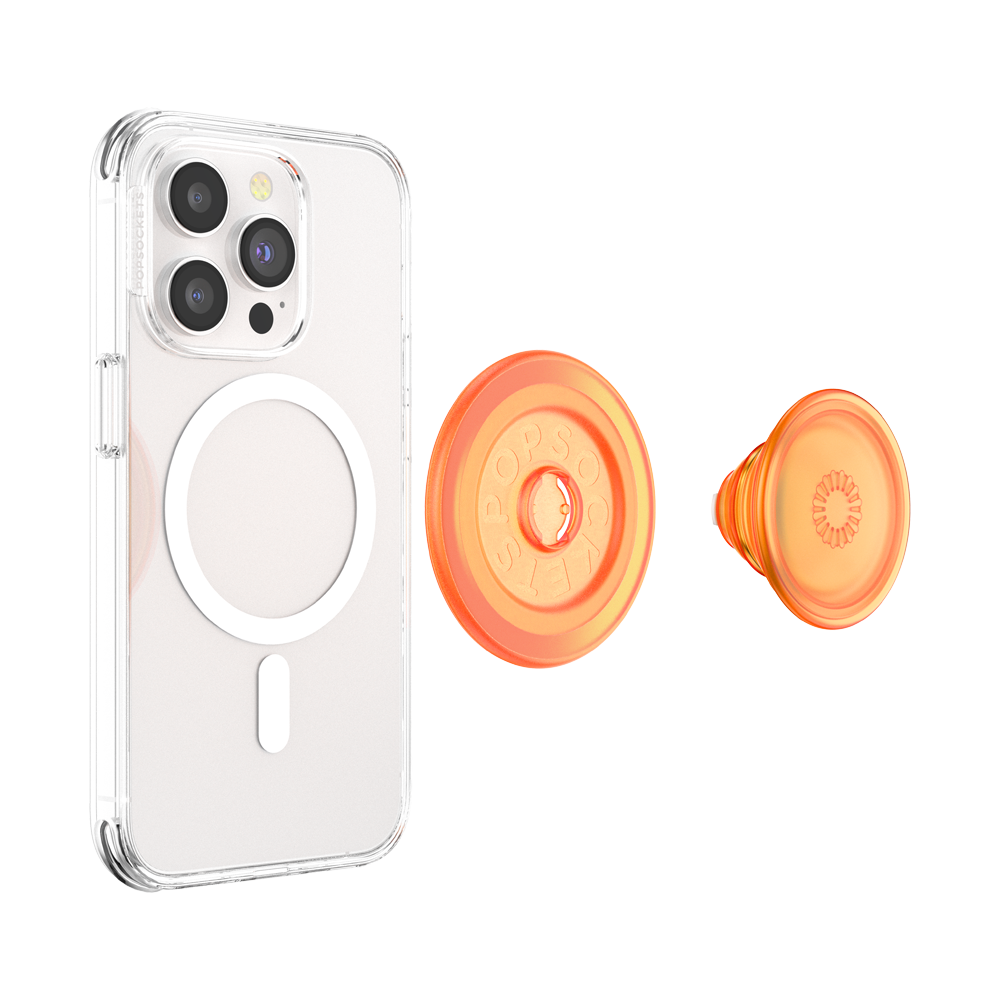 Grip MagSafe Circular - Cáscara de Naranja