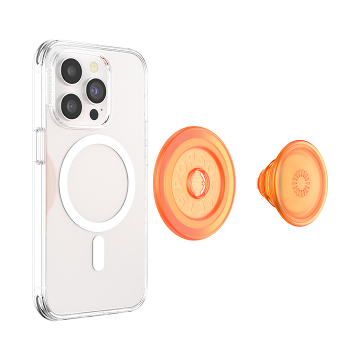 Grip MagSafe Circular - Cáscara de Naranja