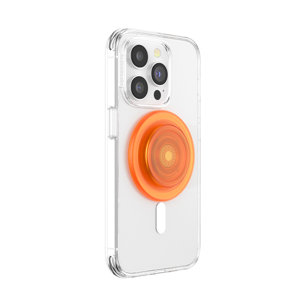 Grip MagSafe Circular - Cáscara de Naranja