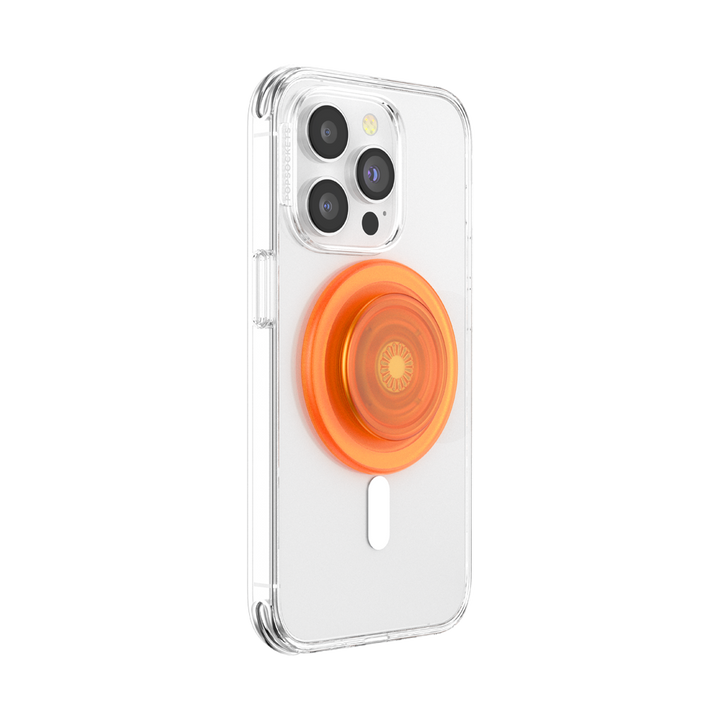Grip MagSafe Circular - Cáscara de Naranja