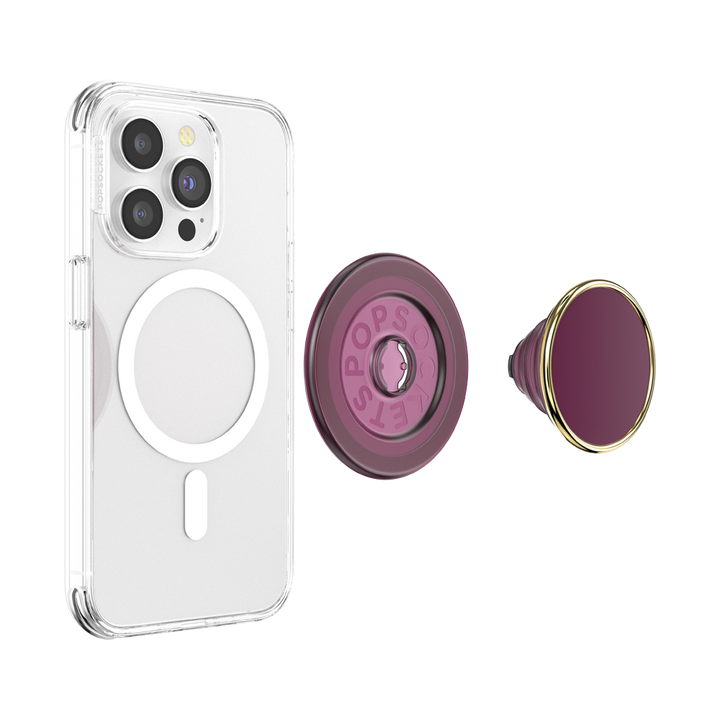 Grip MagSafe Circular - Vino Tinto