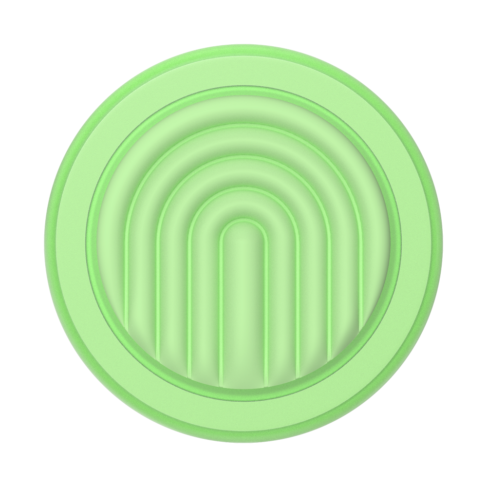 Grip MagSafe Circular - Curvas Te Verde