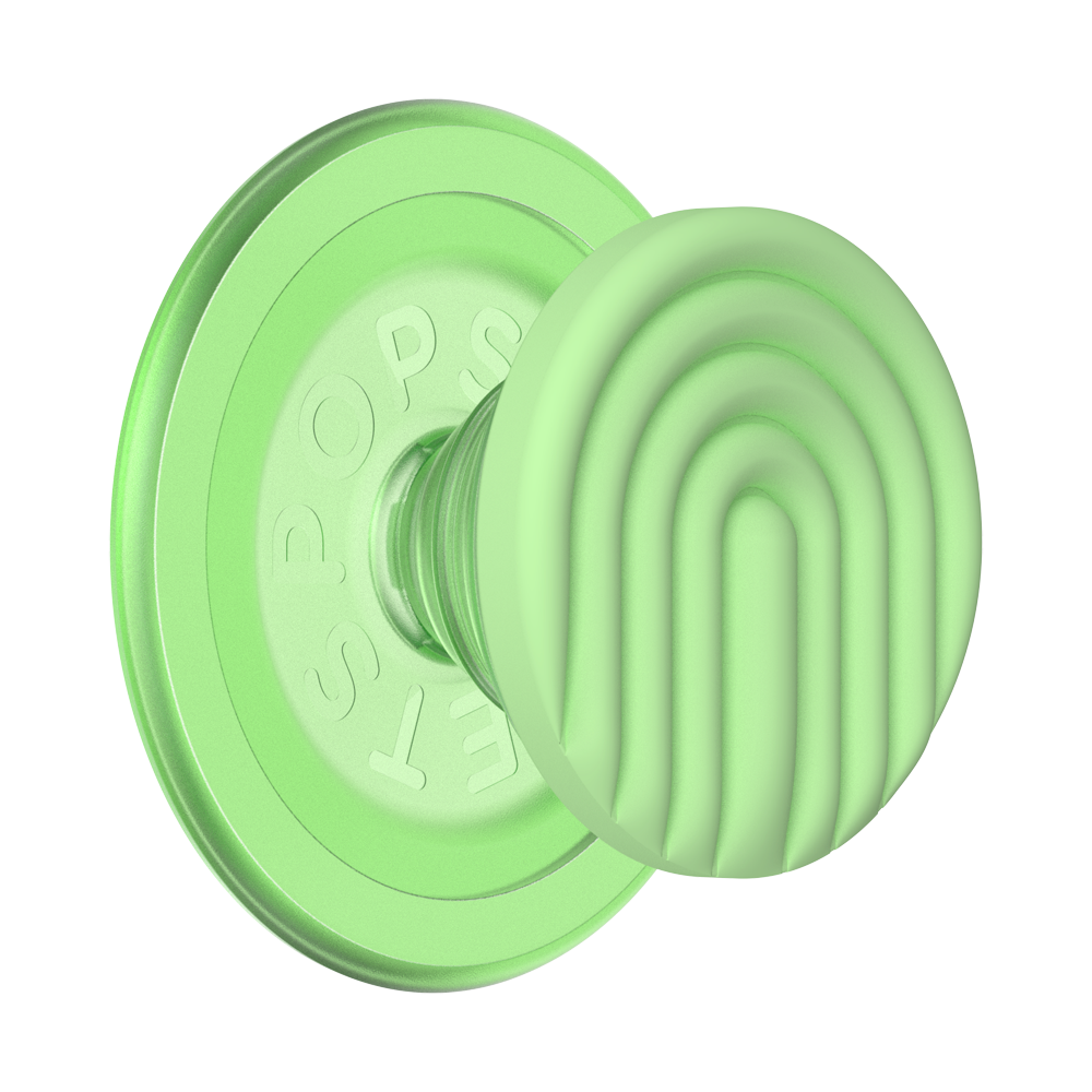 Grip MagSafe Circular - Curvas Te Verde