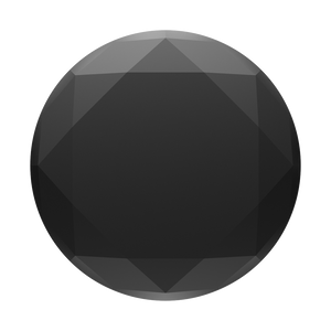 Metálico Diamante Negro, PopSockets