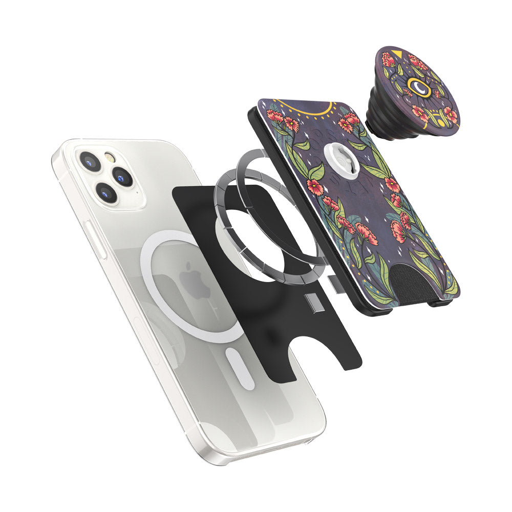 PopWallet+ MagSafe® Flor Bohemia
