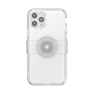 Transparente • iPhone 11 Pro/X/Xs con Slide Grip, PopSockets