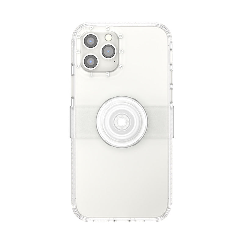 Transparente • iPhone 12 o 12 Pro con Slide Grip