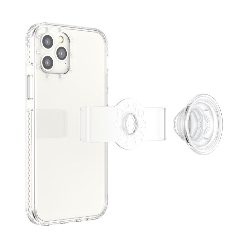 Transparente • iPhone 12 o 12 Pro con Slide Grip