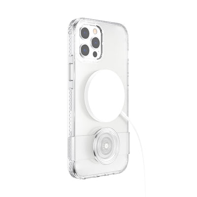 Transparente • iPhone 12 ProMax con Slide Grip