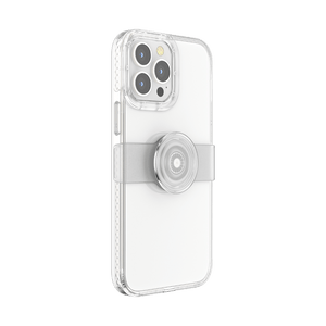 Transparente • iPhone 13 ProMax con Slide Grip, PopSockets