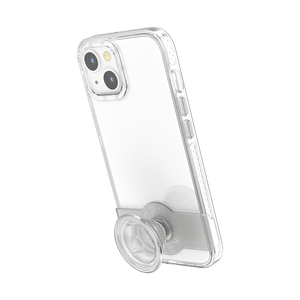 Transparente • iPhone 13 con Slide Grip, PopSockets