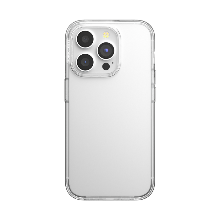 Transparente • iPhone 15 Pro sin Grip, PopSockets