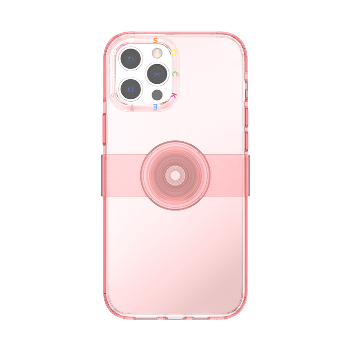 Durazno • iPhone 12 ProMax con Slide Grip, PopSockets