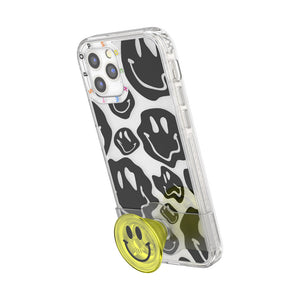 Carita Feliz • iPhone 12 o 12 Pro con Slide Grip, PopSockets