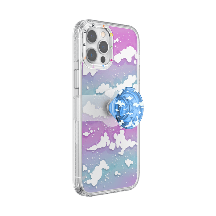 Nubes • iPhone 12 ProMax con Slide Grip, PopSockets