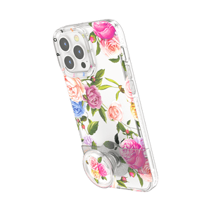 Flores • iPhone 13 ProMax con Slide Grip, PopSockets