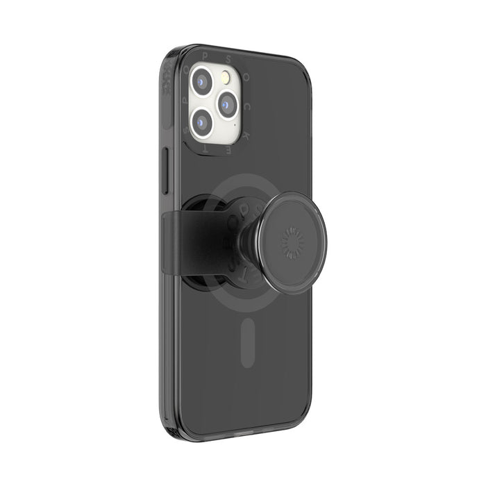 Negro • iPhone 12 o 12 Pro MagSafe® con Slide Grip, PopSockets
