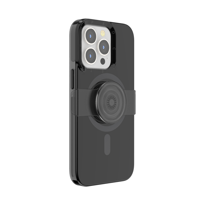 Negro • iPhone 13 Pro MagSafe® con Slide Grip, PopSockets