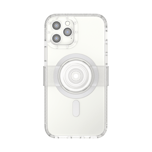 Transparente • iPhone 12 o 12 Pro MagSafe® con Slide Grip, PopSockets
