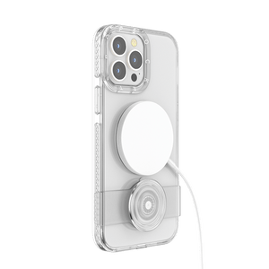 Transparente • iPhone 13 ProMax MagSafe® con Slide Grip, PopSockets