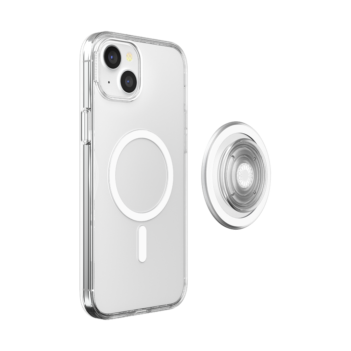 Transparente • iPhone 15 Plus con MagSafe® Grip, PopSockets