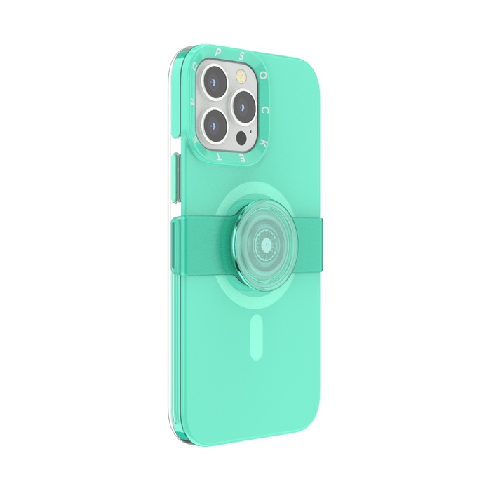 Menta • iPhone 13 ProMax MagSafe® con Slide Grip, PopSockets