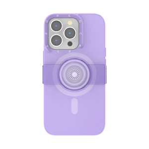 Morado • iPhone 13 Pro MagSafe® con Slide Grip, PopSockets