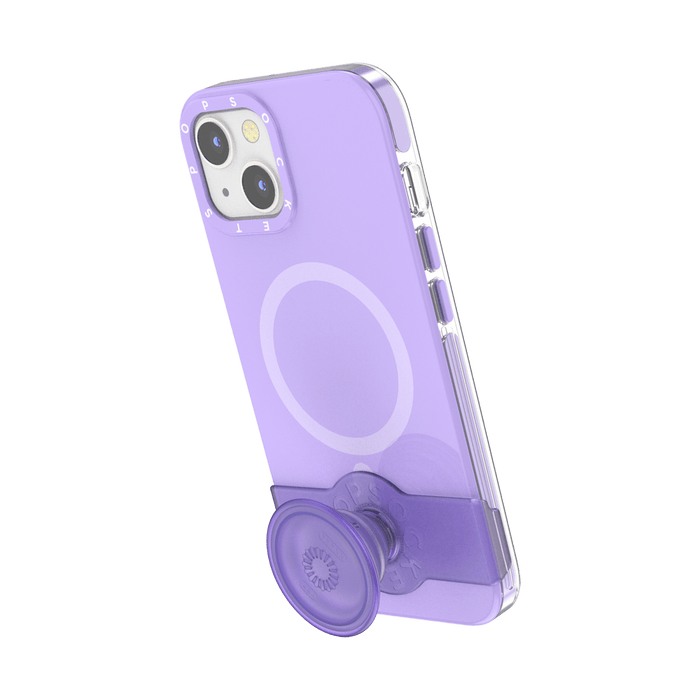 Morado • iPhone 13 MagSafe® con Slide Grip, PopSockets
