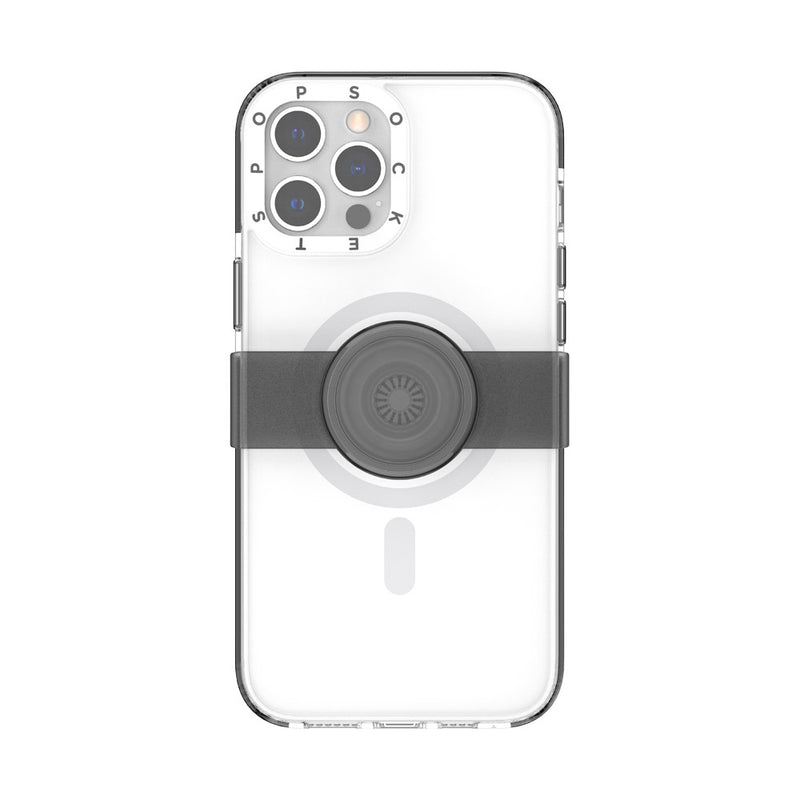 Blanco • iPhone 12 ProMax MagSafe® con Slide Grip