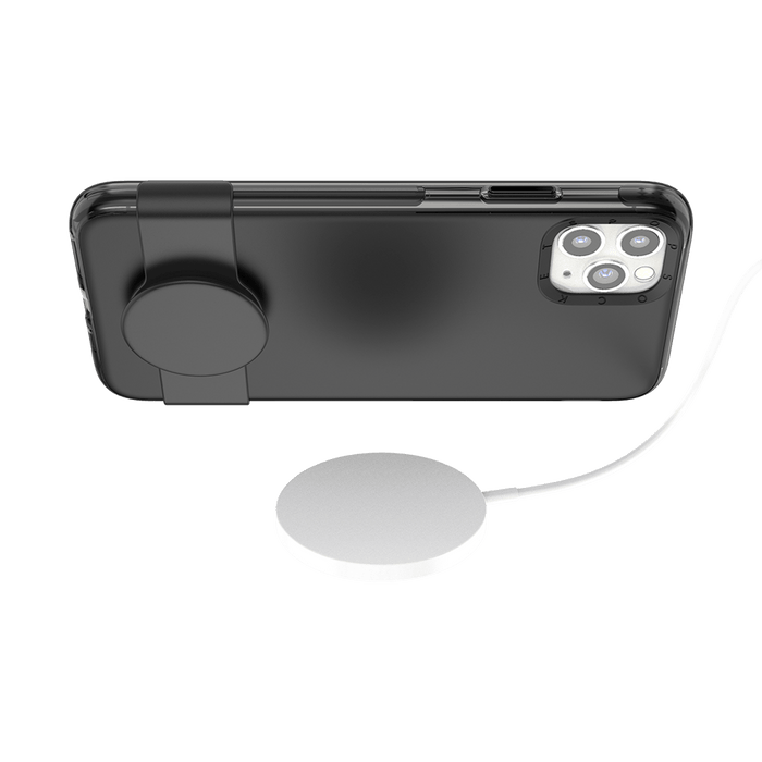 Negro • iPhone 11 ProMax/XsMax con Slide Grip, PopSockets