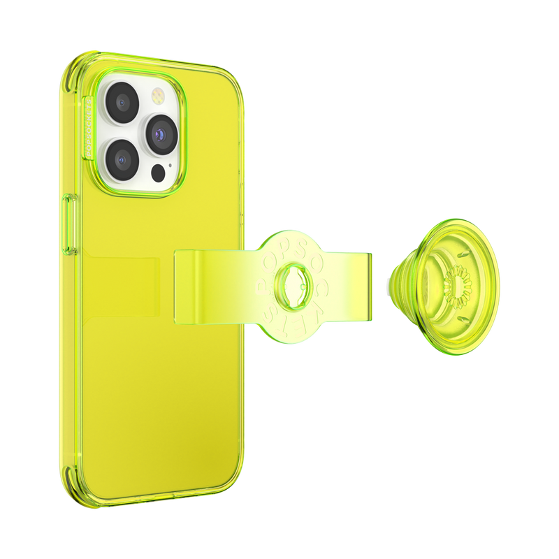 Limón Neón • iPhone 14 Pro con Slide Grip