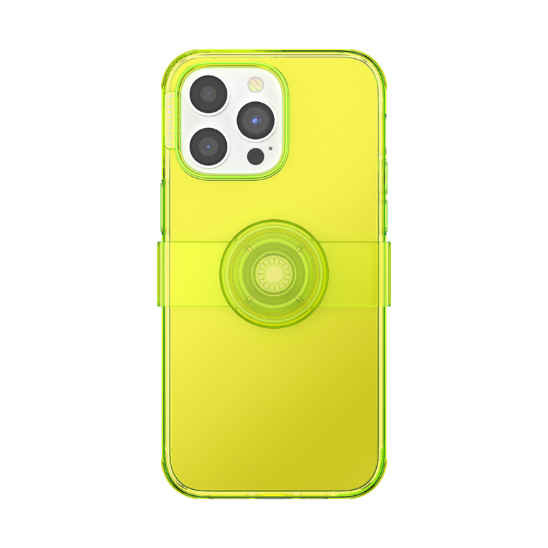 Limón Neón • iPhone 14 ProMax con Slide Grip