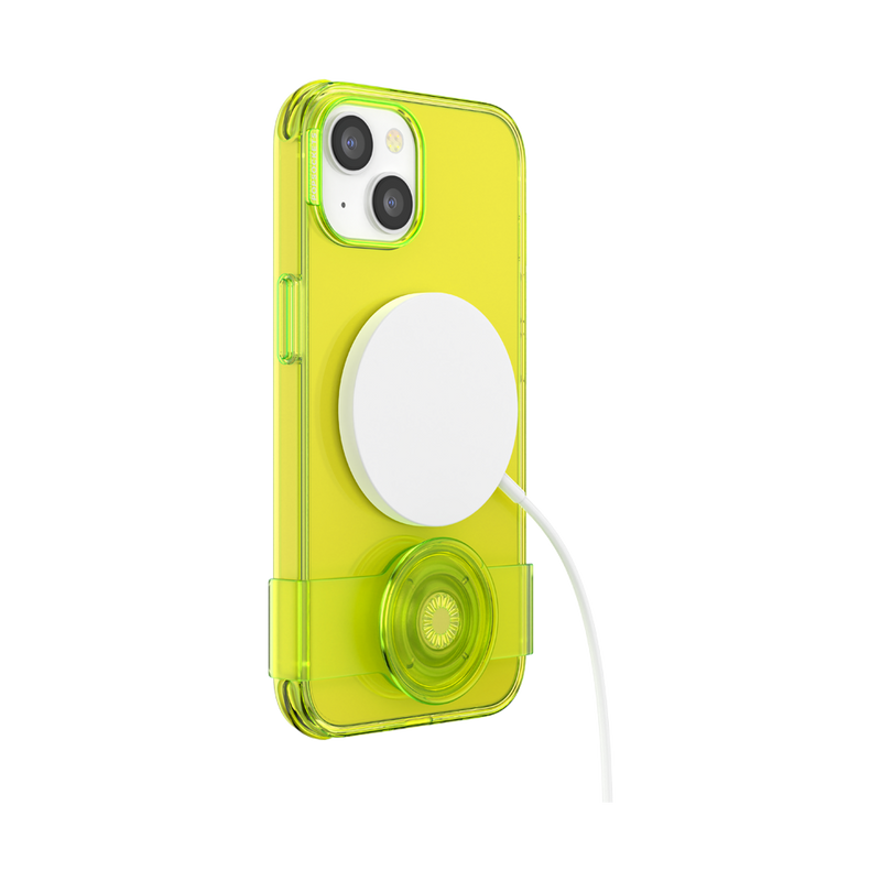 Limón Neón • iPhone 14 con Slide Grip