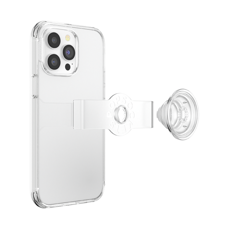 Transparente • iPhone 14 ProMax con Slide Grip