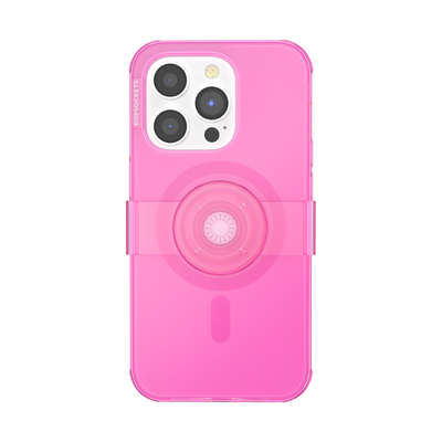Rosa Neón • iPhone 14 Pro MagSafe® con Slide Grip