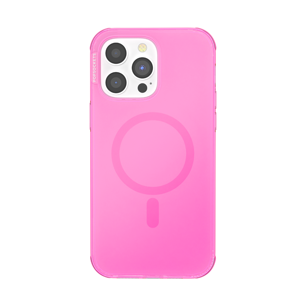 Carcasa MagSafe® iPhone 14 Pro Max - Rosa Neón